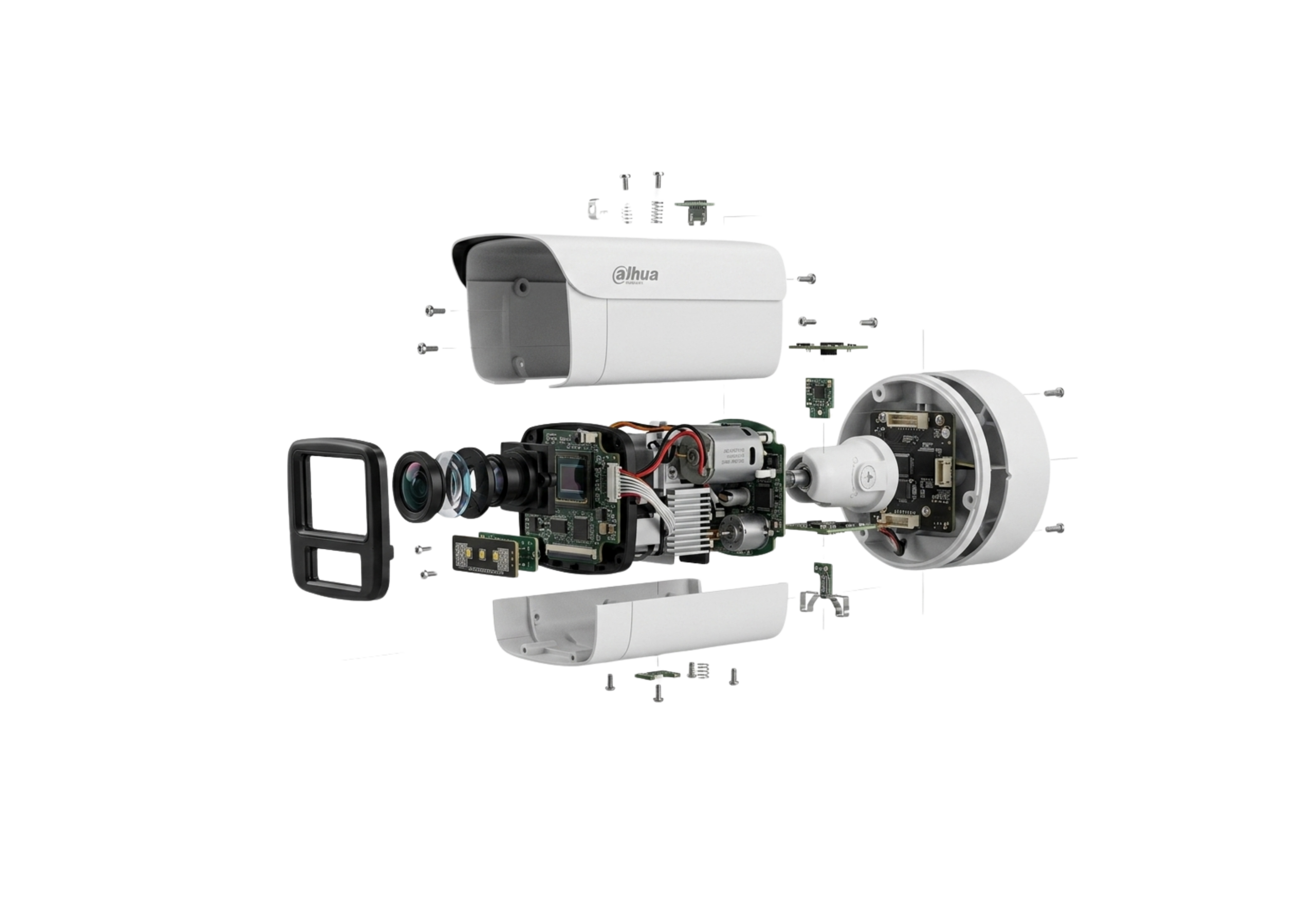 Exploded Security Camera
